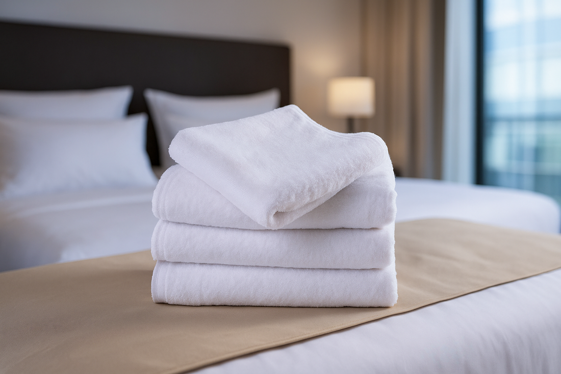 Luxury White Hotel Towels